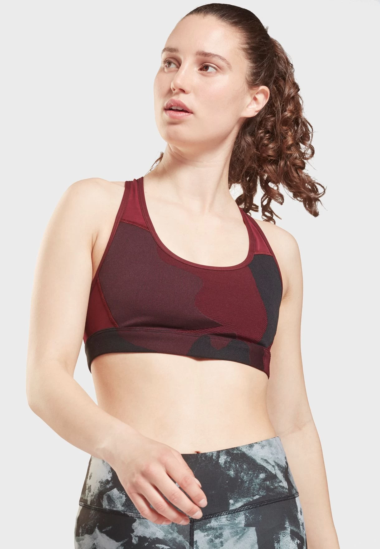 Reebok Lux Racer Jacquard Bra 3 Reebok Lux Racer Jacquard Bra