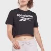 Reebok Logo Cropped T-Shirt 2 Reebok Logo Cropped T-Shirt -Fit Mode Shop 1 zoom desktop 145