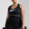 Reebok Studio Lux Vector Racer Bra -Fit Mode Shop 1 zoom desktop 165