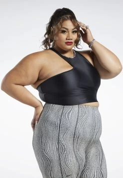 Reebok Cardi B Cropped Top