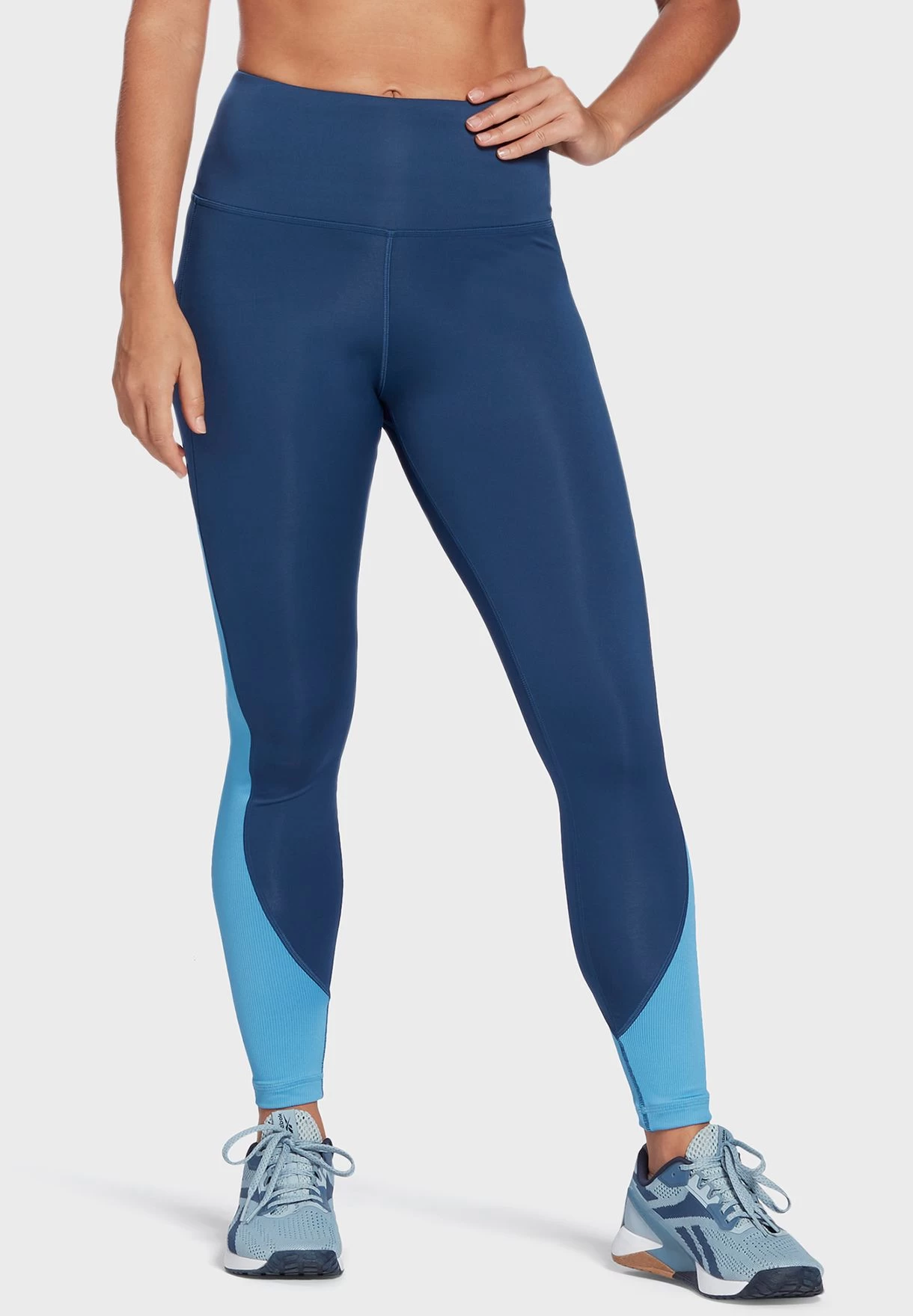 Reebok Workout Ready Rib High-Rise Leggings 3 Reebok Workout Ready Rib High-Rise Leggings