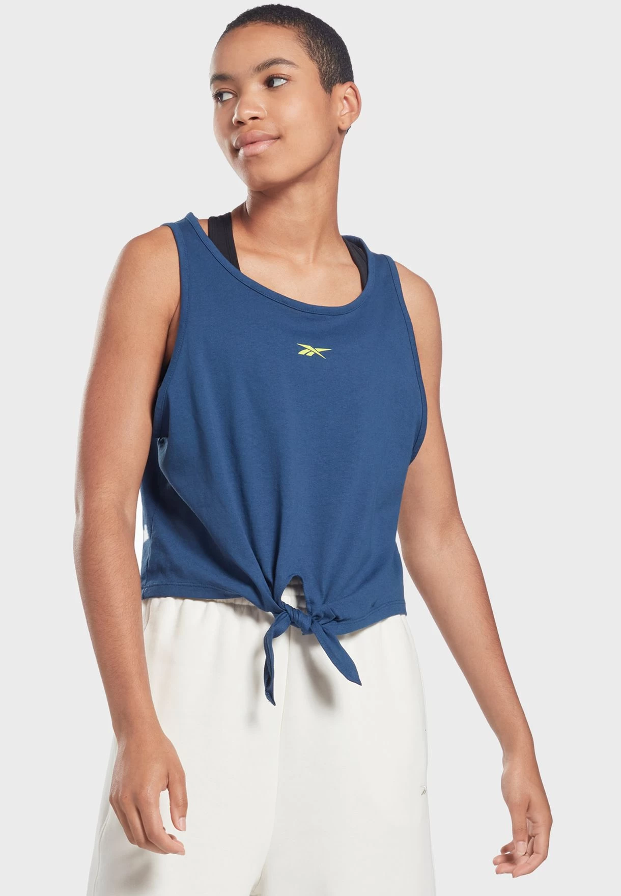 Reebok Studio Front Tie Tank 3 Reebok Studio Front Tie Tank