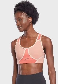 Reebok Lux Racer Colourblocked Padded Bra