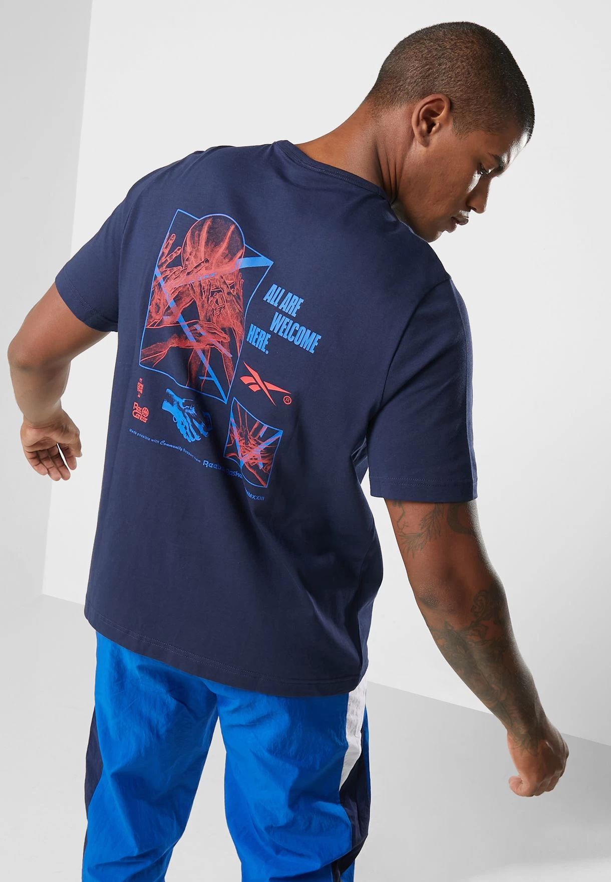 Reebok Logo Basketball T-Shirt 2 Reebok Logo Basketball T-Shirt