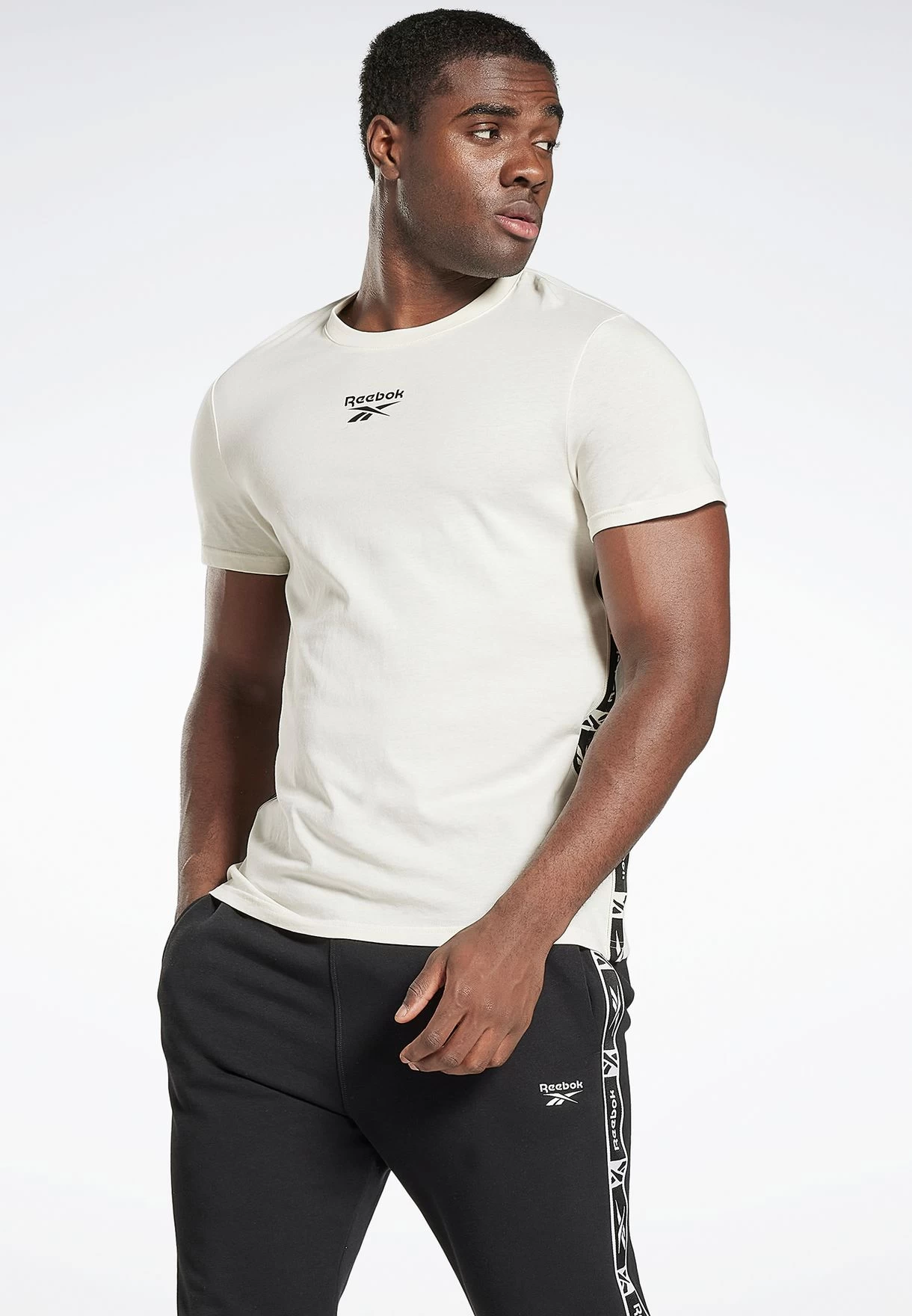 Reebok Logo Tape T-Shirt 3 Reebok Logo Tape T-Shirt