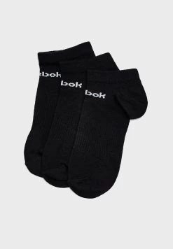 Reebok 3 Pack Active Core Sports Training Unisex No Show Socks