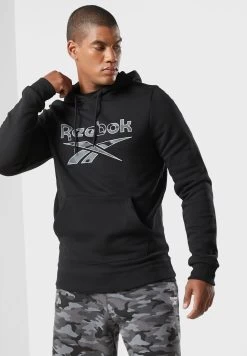 Reebok Id Big Logo Camo Hoodie