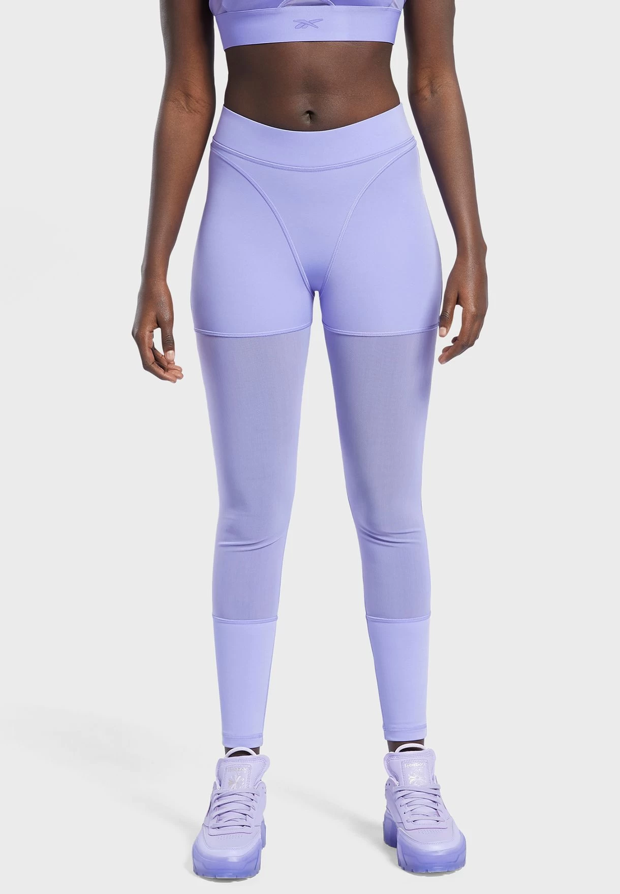 Reebok Cardi B Mesh High-Rise Leggings 3 Reebok Cardi B Mesh High-Rise Leggings