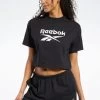 Reebok Classics Big Logo Cropped T-Shirt