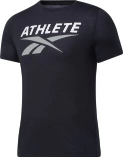 Reebok Athlete Short Sleeve Jersey Black Men