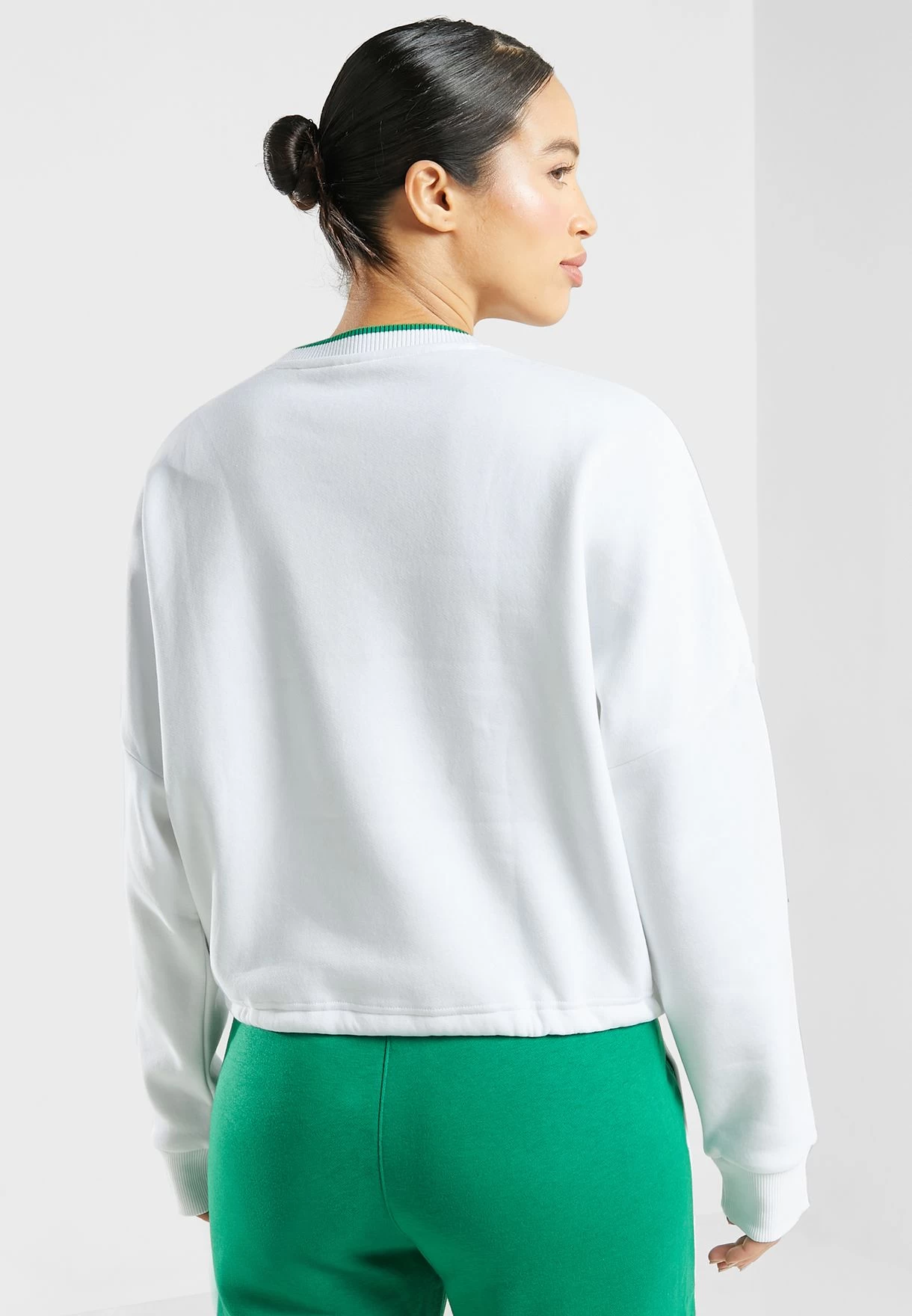 Reebok Logo Fleece Sweatshirt 4 Reebok Logo Fleece Sweatshirt - Image 2