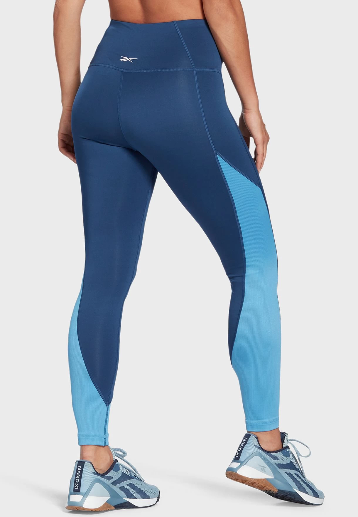 Reebok Workout Ready Rib High-Rise Leggings 4 Reebok Workout Ready Rib High-Rise Leggings - Image 2