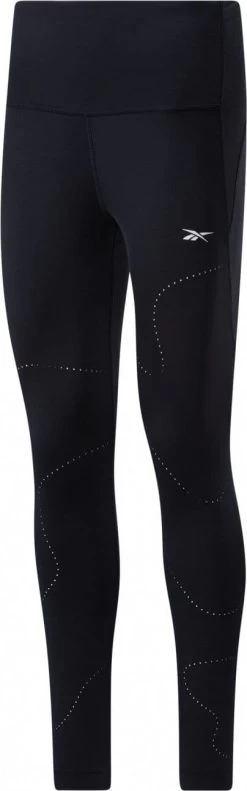 Reebok Lux Perform Womens Long Tights Black -Fit Mode Shop 210573260f981612f2732.84764173