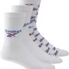 Reebok Classics 3 Pair Socks White Blue Red -Fit Mode Shop 218684161c49b14bd6e63.44851414 1