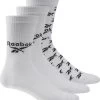 Reebok Classics 3 Pair Socks White