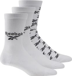 Reebok Classics 3 Pair Socks White