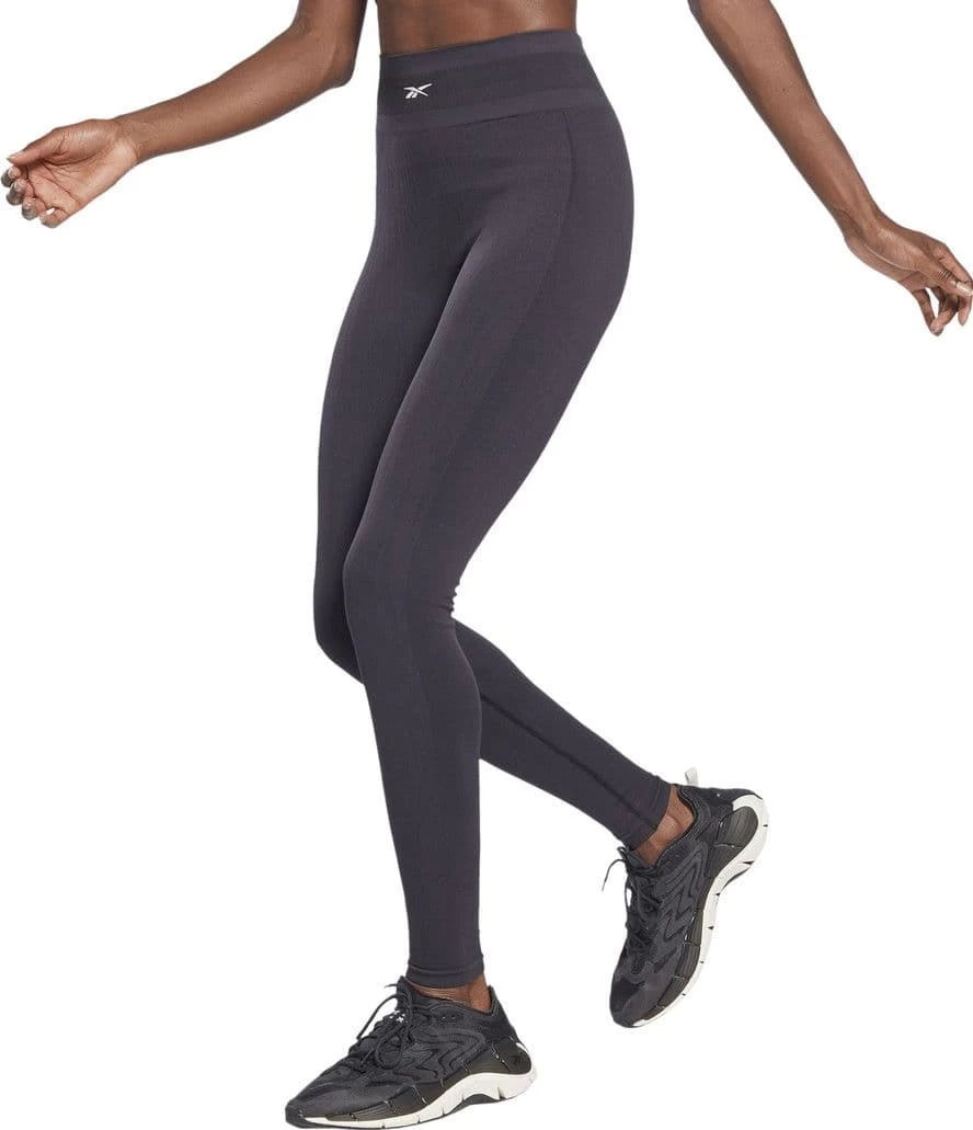 Reebok Womens Long Tights United By Fitness Black 3 Reebok Womens Long Tights United By Fitness Black