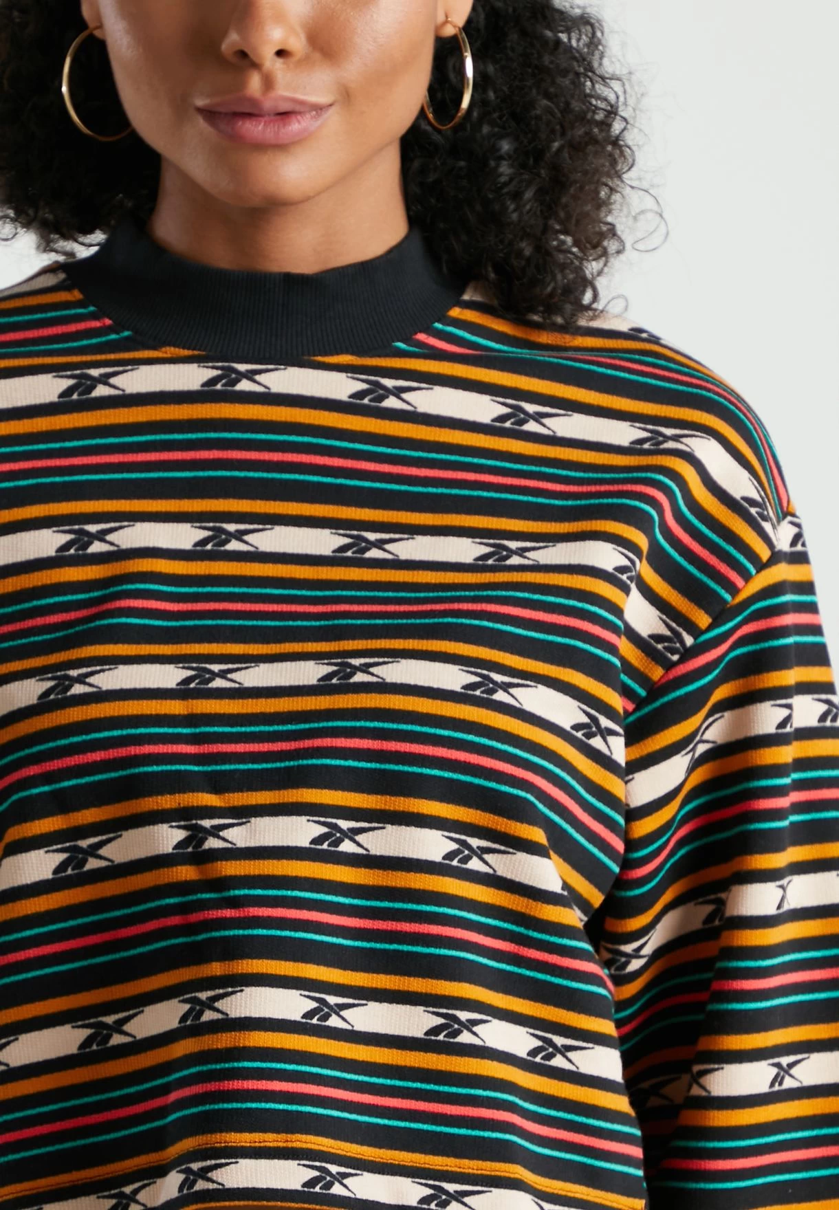 Reebok Classics Camping Stripe Sweatshirt 5 Reebok Classics Camping Stripe Sweatshirt - Image 3