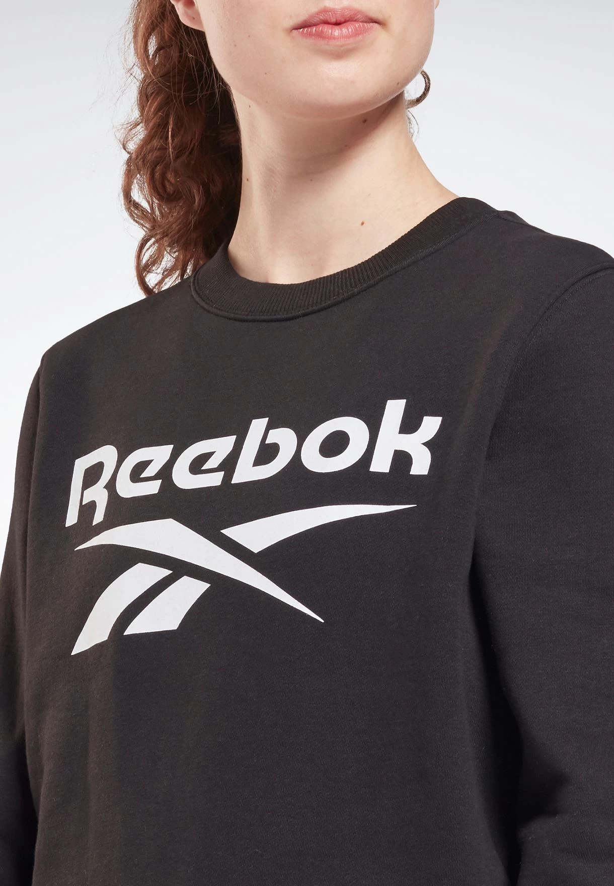 Reebok Logo Fleece Sweatshirt 5 Reebok Logo Fleece Sweatshirt - Image 3