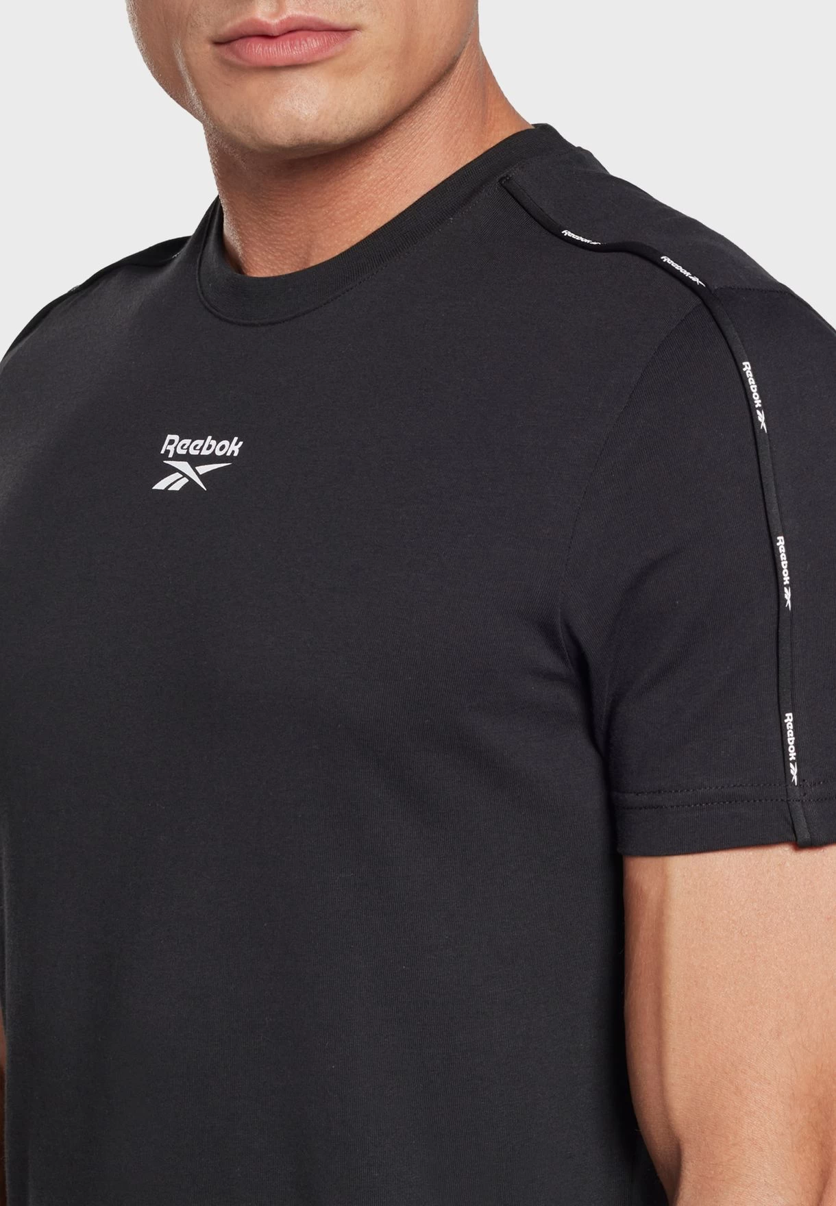 Reebok Workout Ready Piping T-Shirt 5 Reebok Workout Ready Piping T-Shirt - Image 3