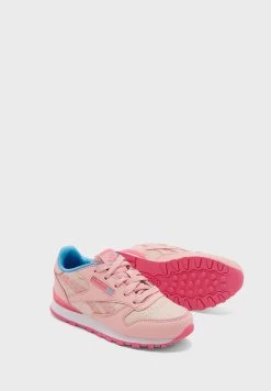 Reebok Kids Classic Leather Step N Flash -Fit Mode Shop 3 zoom desktop 604