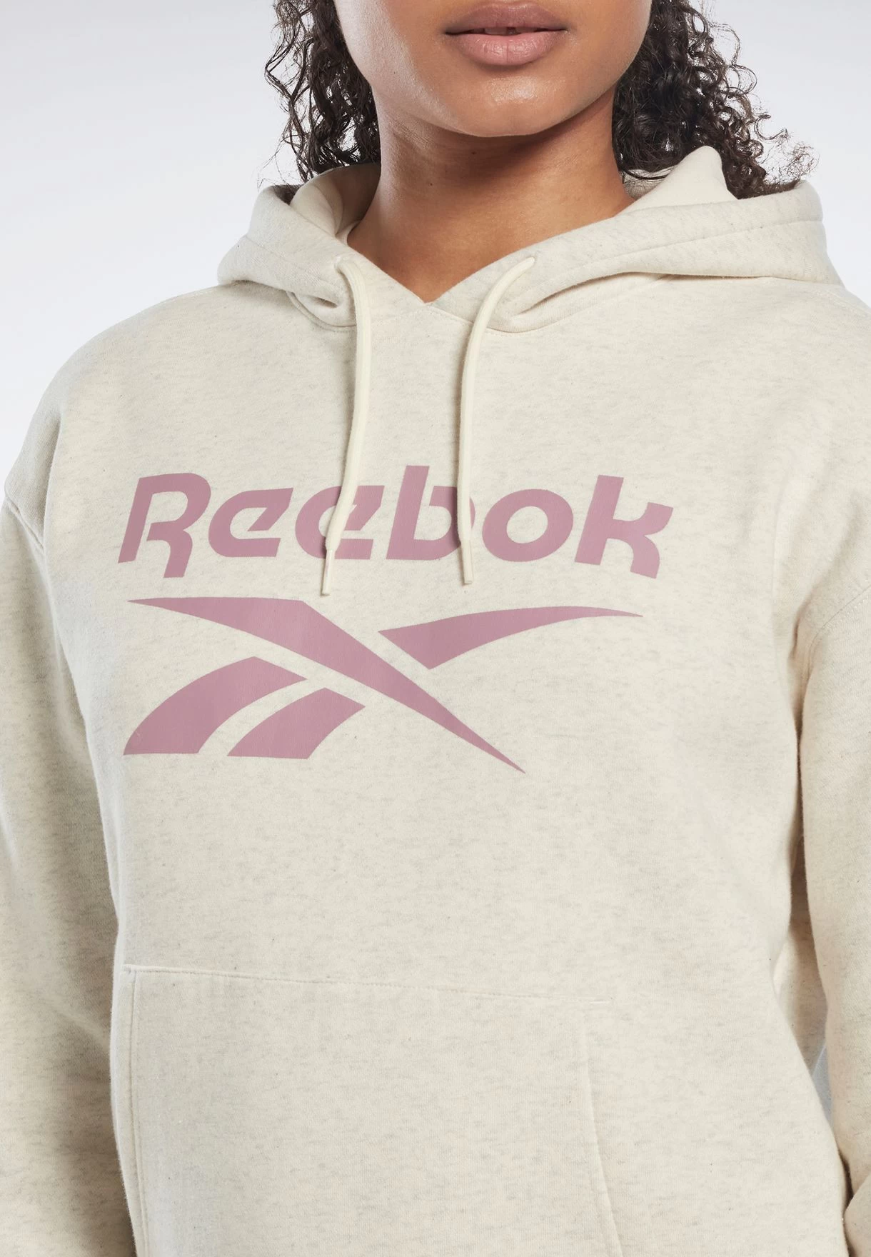 Reebok Big Logo Fleece Hoodie 5 Reebok Big Logo Fleece Hoodie - Image 3