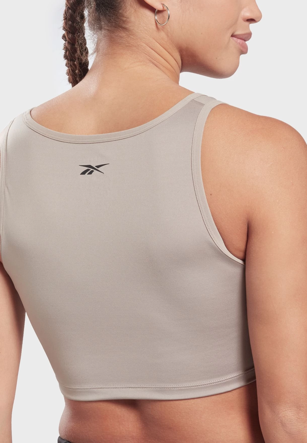 Reebok Logo Ruched Cropped Top 6 Reebok Logo Ruched Cropped Top - Image 4