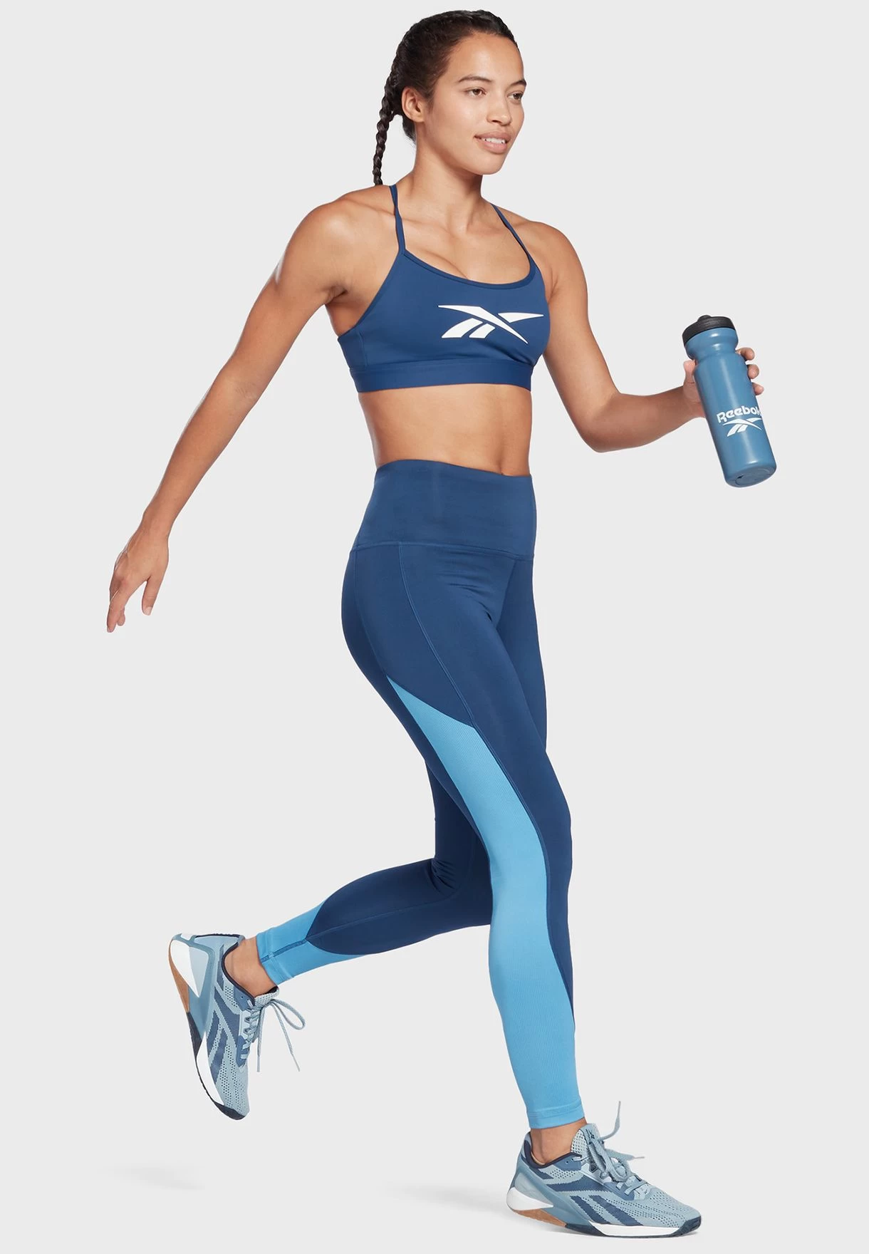 Reebok Workout Ready Rib High-Rise Leggings 7 Reebok Workout Ready Rib High-Rise Leggings - Image 5