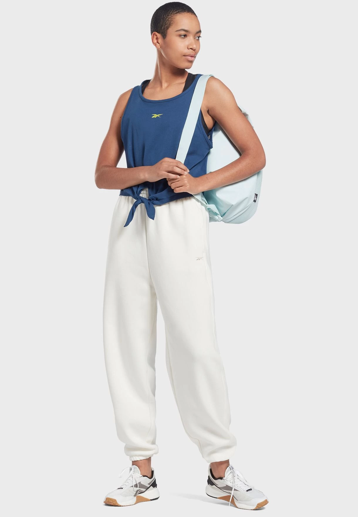 Reebok Studio Front Tie Tank 7 Reebok Studio Front Tie Tank - Image 5