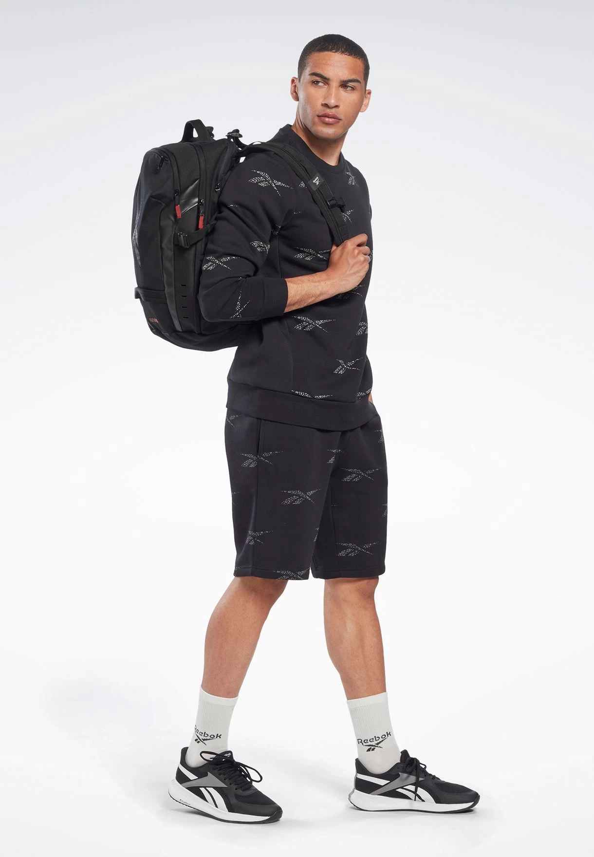 Reebok Logo Aop Shorts 7 Reebok Logo Aop Shorts - Image 5