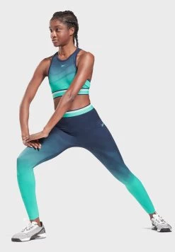 Reebok United By Fitness Seamless High Rise Leggings -Fit Mode Shop 5 zoom desktop 38