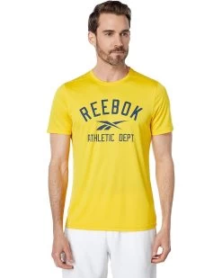 Reebok Workout Ready Poly Graphic Short Sleeve Tee