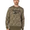 Reebok Identity Camo Big Logo Crew Sweatshirt -Fit Mode Shop 71fkCLz7lL. AC SR736920