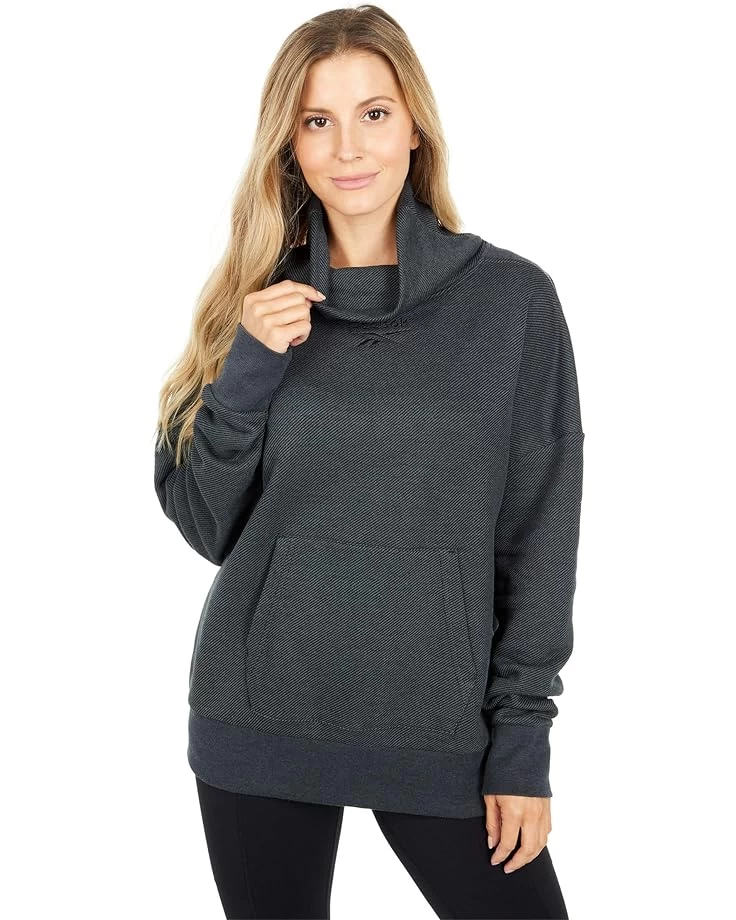 Reebok Training Essentials Textured High Neck Hoodie 2 Reebok Training Essentials Textured High Neck Hoodie