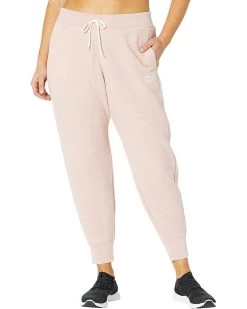 Reebok Plus Size Training Essentials Textured Logo Pants